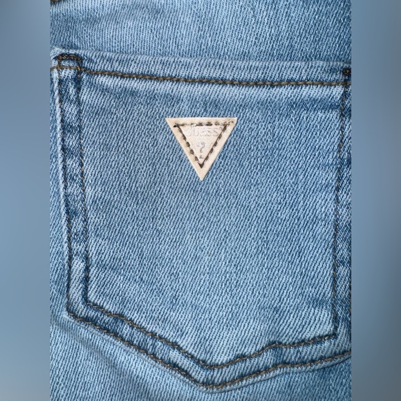 New Kids Guess Mr Zuley Skinny Jeans Light Destroyed Style Adj Waist Size 8, $45 - Picture 7 of 10